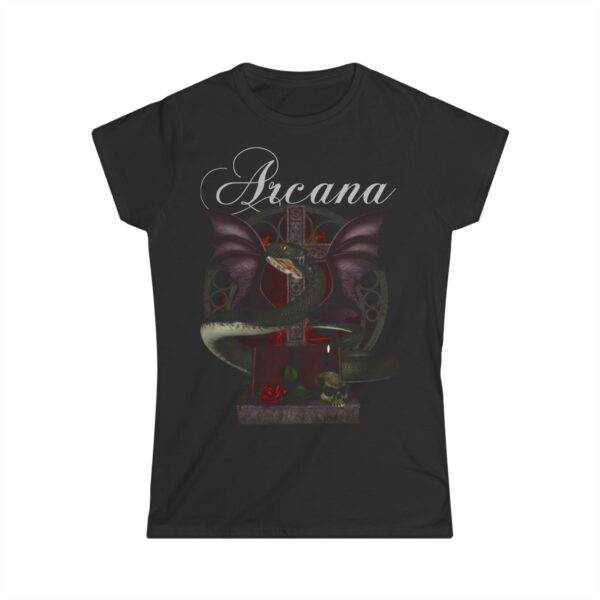 Arcana Dark Altar Gothic Black T-shirt