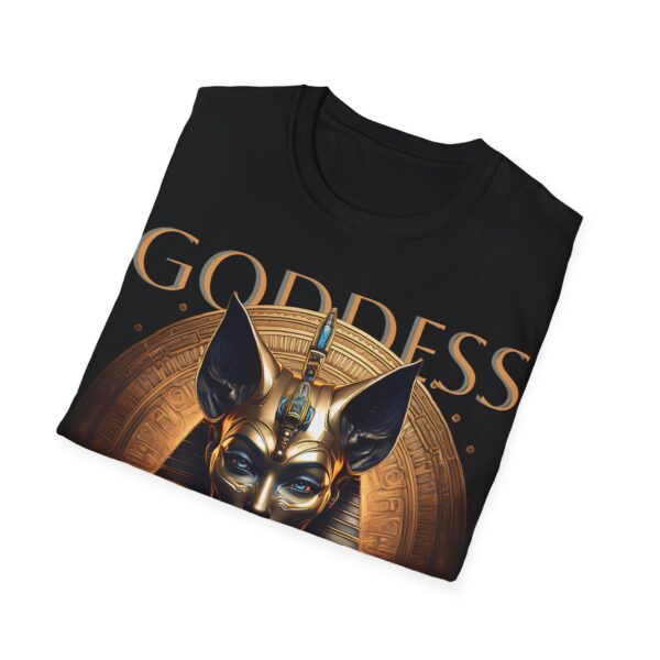 Egypt Elite Bastet Reborn Black T-shirt - Image 2