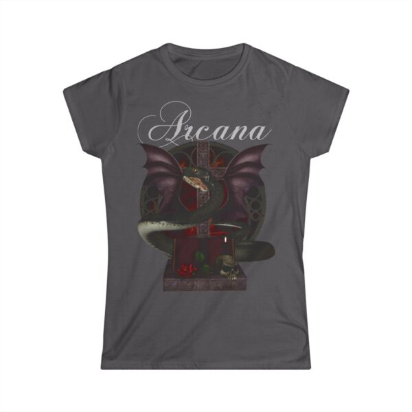 Arcana Dark Altar Gothic Black T-shirt - Image 3