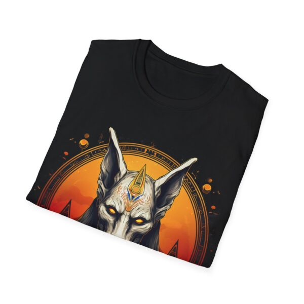 Charcoal Anubis Black T-Shirt - Image 3
