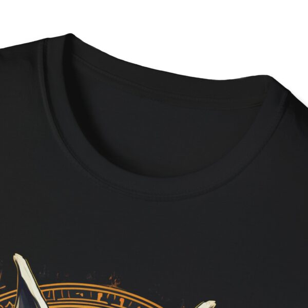 Charcoal Anubis Black T-Shirt - Image 2