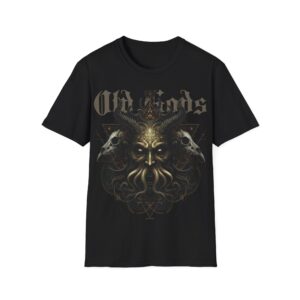 Old Gods 'Raven Ruler' Black T-shirt